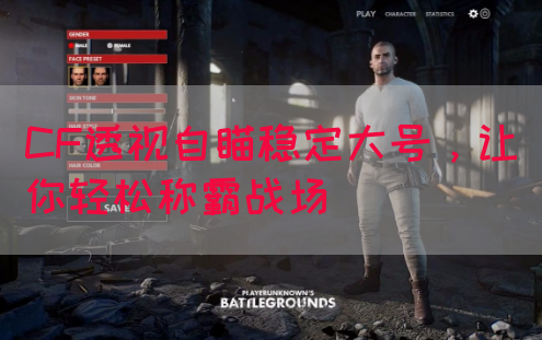 CF透视自瞄稳定大号，让你轻松称霸战场(图1)