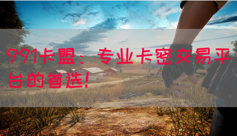 991卡盟：专业卡密交易平台的首选！