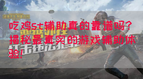 吃鸡st辅助真的靠谱吗？揭秘最真实的游戏辅助体验！(图1)