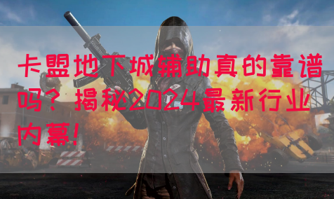 卡盟地下城辅助真的靠谱吗？揭秘2024最新行业内幕！(图1)