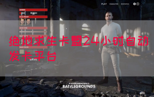 绝地求生卡盟24小时自动发卡平台(图1)