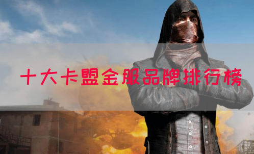 十大卡盟金服品牌排行榜