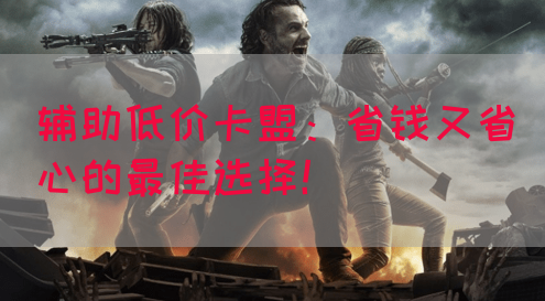 辅助低价卡盟：省钱又省心的最佳选择！(图1)
