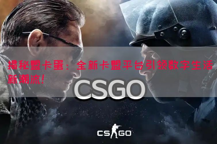 揭秘盟卡蛋：全新卡盟平台引领数字生活新潮流！(图1)