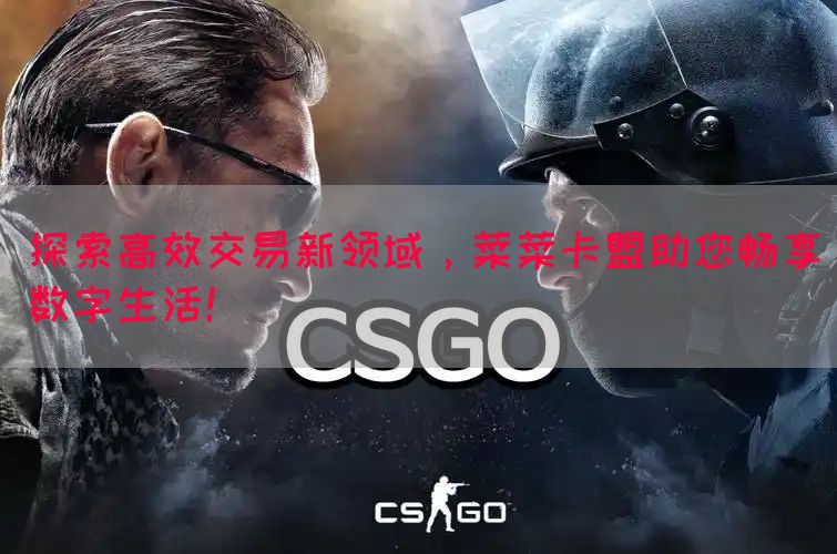 探索高效交易新领域，菜菜卡盟助您畅享数字生活！(图1)