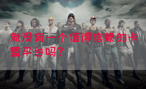 就没有一个值得信赖的卡盟平台吗？