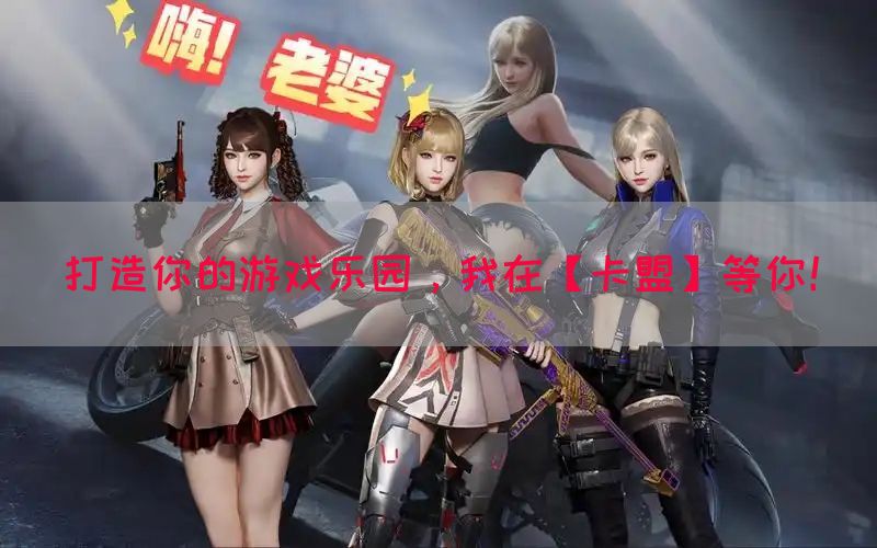 打造你的游戏乐园，我在【卡盟】等你！