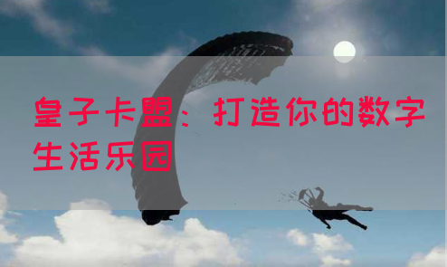 皇子卡盟：打造你的数字生活乐园