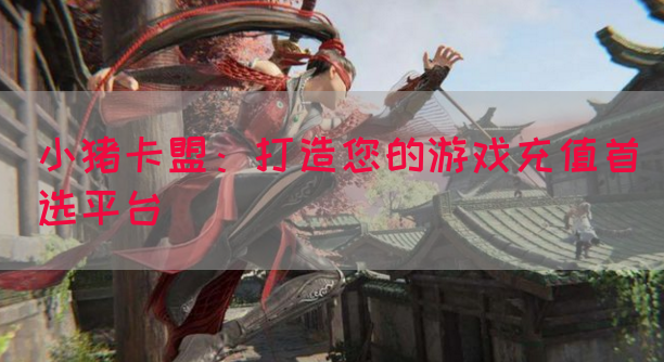 小猪卡盟：打造您的游戏充值首选平台