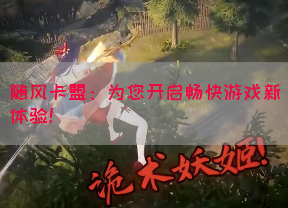 随风卡盟：为您开启畅快游戏新体验！