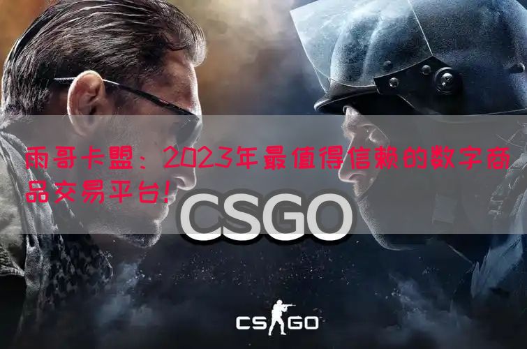 雨哥卡盟：2023年最值得信赖的数字商品交易平台！