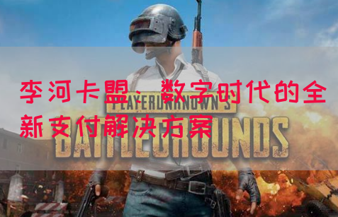 李河卡盟：数字时代的全新支付解决方案(图1)