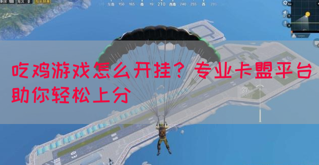 吃鸡游戏怎么开挂？专业卡盟平台助你轻松上分(图1)